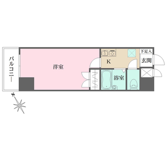 パレ・ドール九段下の間取図
