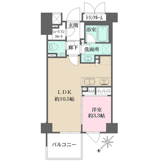イニシアイオ目黒の間取図