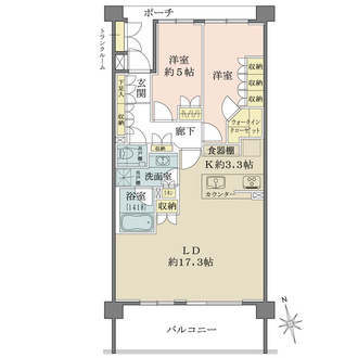 アリュール日吉本町レジデンスの間取図