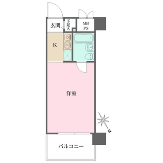 グローリア初穂御殿山の間取図