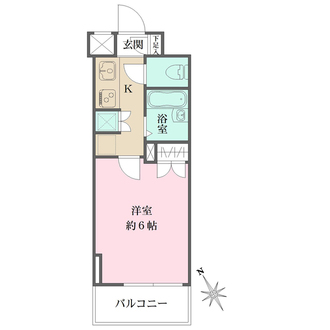 パレ・ホームズ武蔵小山の間取図