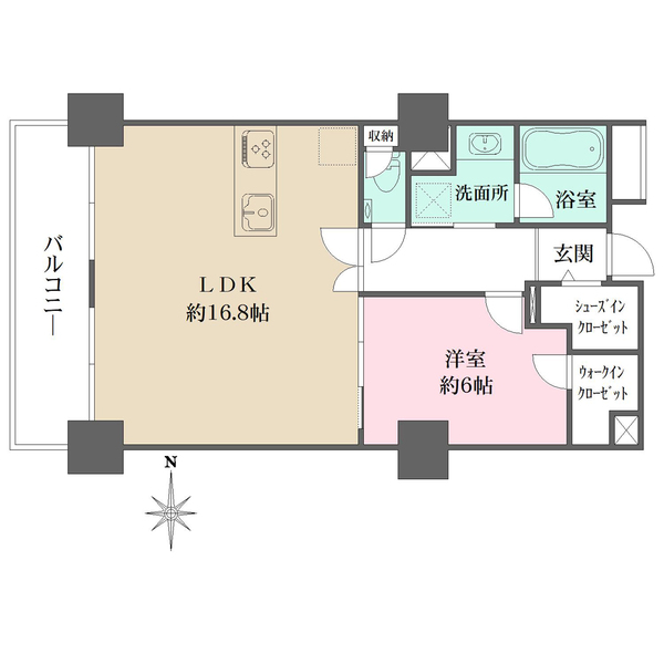 アイタウン・レピアの間取図