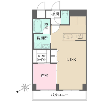 藤和シティコープ新中野IIの間取図