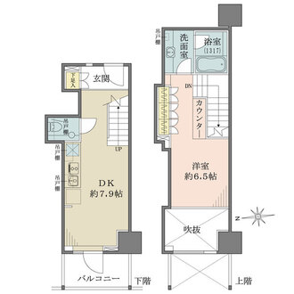 アクシア麻布の間取図