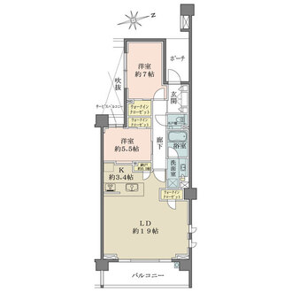 シティハウス神宮北参道の間取図