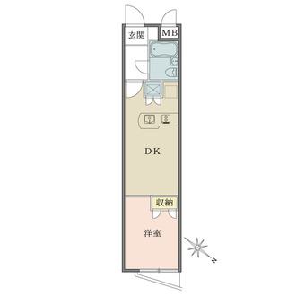 グランデール池尻の間取図