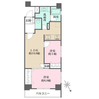 アール・ケープラザ横浜関内の間取図