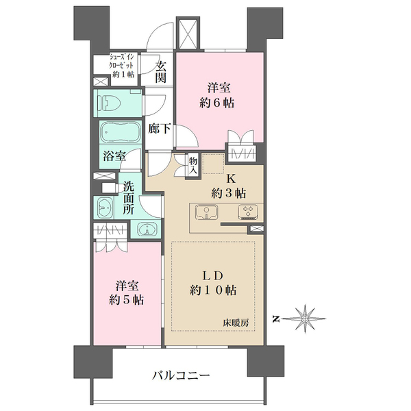 ザ・パークハウス浦和岸町の間取図