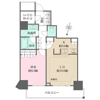 THE OMIYA TOWERSの間取図