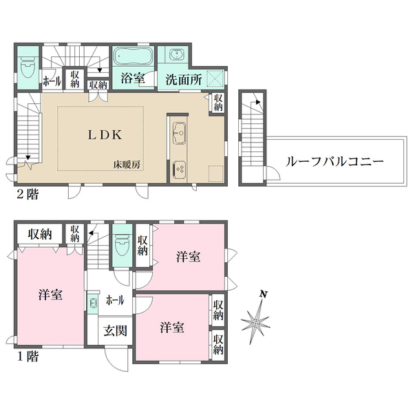 C棟の間取図