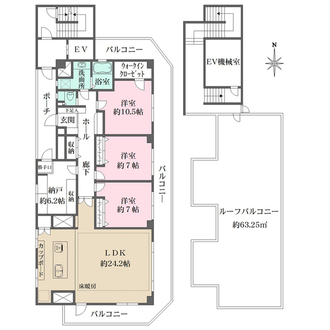 藤和シティコープ高円寺南の間取図