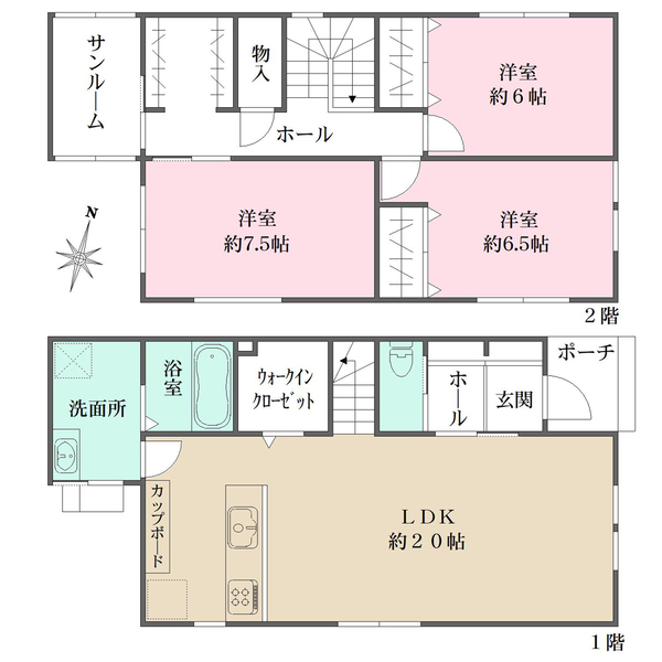 NO.3の間取図