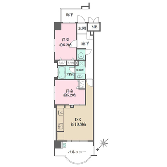 ロイヤルメゾン東国泰寺の間取図