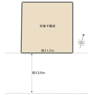 2区画の間取図