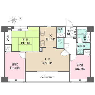 プレジデントプラザ広駅前の間取図