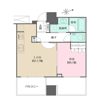 ザ・パークハウス広島タワーの間取図