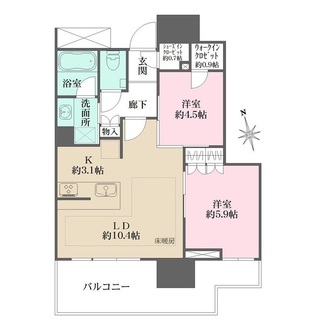 ザ・パークハウス広島タワーの間取図