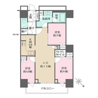 ｈｉｔｏｔｏ広島Ｔｈｅ　Ｔｏｗｅｒの間取図