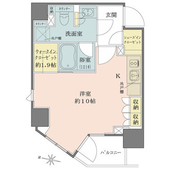 ザ・パークワンズ千代田佐久間町の間取図