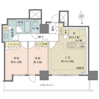 浅草タワーの間取図