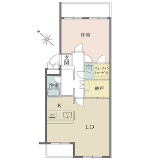 南柏パーク・ホームズ参番館の間取図
