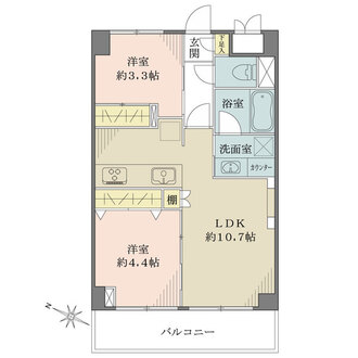 ライオンズマンション護国寺第三の間取図
