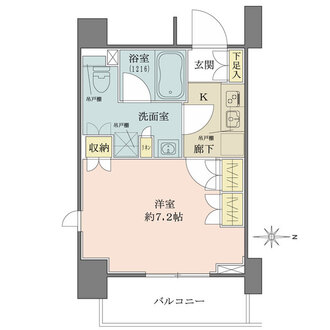 VERXEED中板橋の間取図