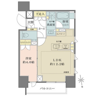 パークホームズ本郷三丁目の間取図