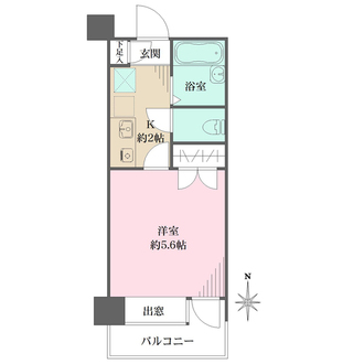 リバーデイズ綱島の間取図
