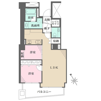 品川Vタワーの間取図