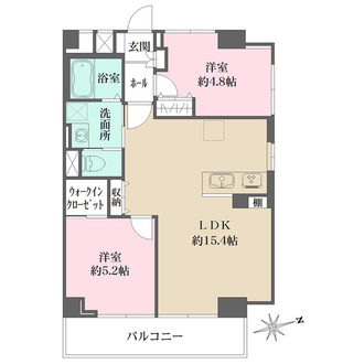 ドミール東品川の間取図