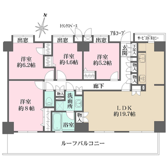 クレッセント蒲田IIIの間取図