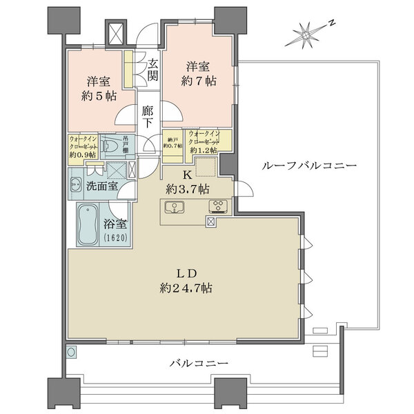 ザ・パークハウス名古屋の間取図