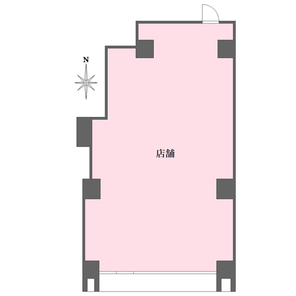 三旺マンション第二鶴舞の間取図