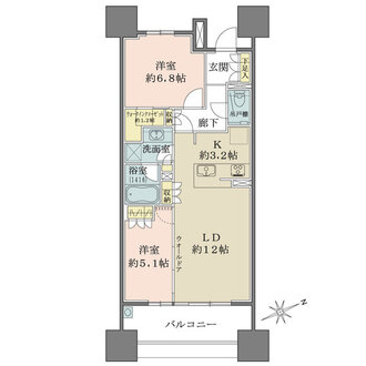 ザ・パークハウス名古屋の間取図