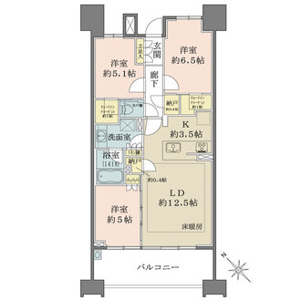 ザ・パークハウス名古屋の間取図