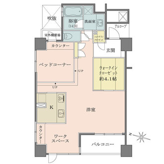 久屋アインスの間取図