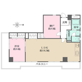 大須土方ドリームマンションの間取図