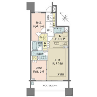 ザ・パークハウス名古屋の間取図