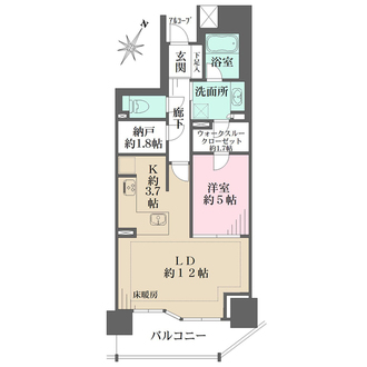 BELISTA星が丘の間取図