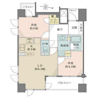 久屋アインスの間取図