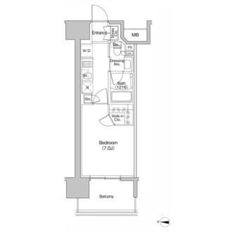 ザ・パークハビオ新栄の間取図