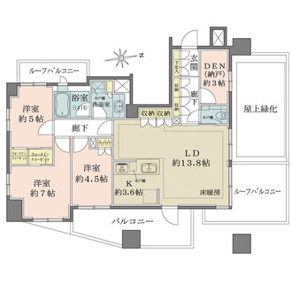 プレディア西葛西の間取図