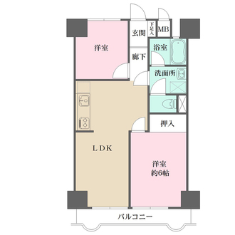 ライオンズマンション中目黒の間取図