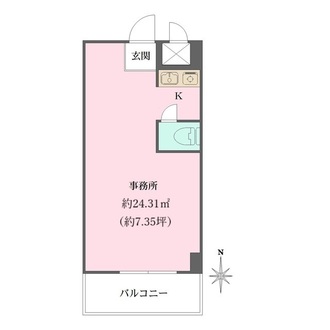 パレロイヤルビルの間取図