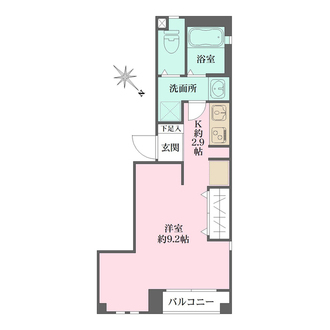 梅田淀屋橋ＭＮＴの間取図