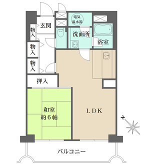 ドルミ野田の間取図