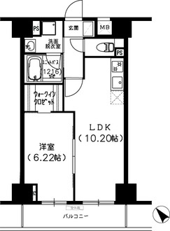 Ｓ－ＦＯＲＴ船橋塚田の間取図