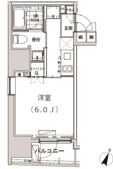 グランディオール広尾テラスの間取図