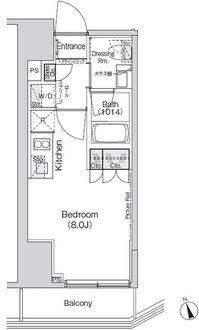 Ｂｅｌｌｅ　Ｖｕｅ新橋の間取図